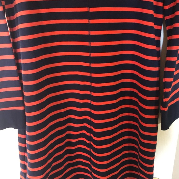 Old Navy • NWT • Red & Navy Blue Striped Sweater Dress - Picture 9 of 12